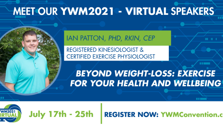 Meet our YWM2021 – VIRTUAL Speakers: Ian Patton, PhD, RKIN, CEP